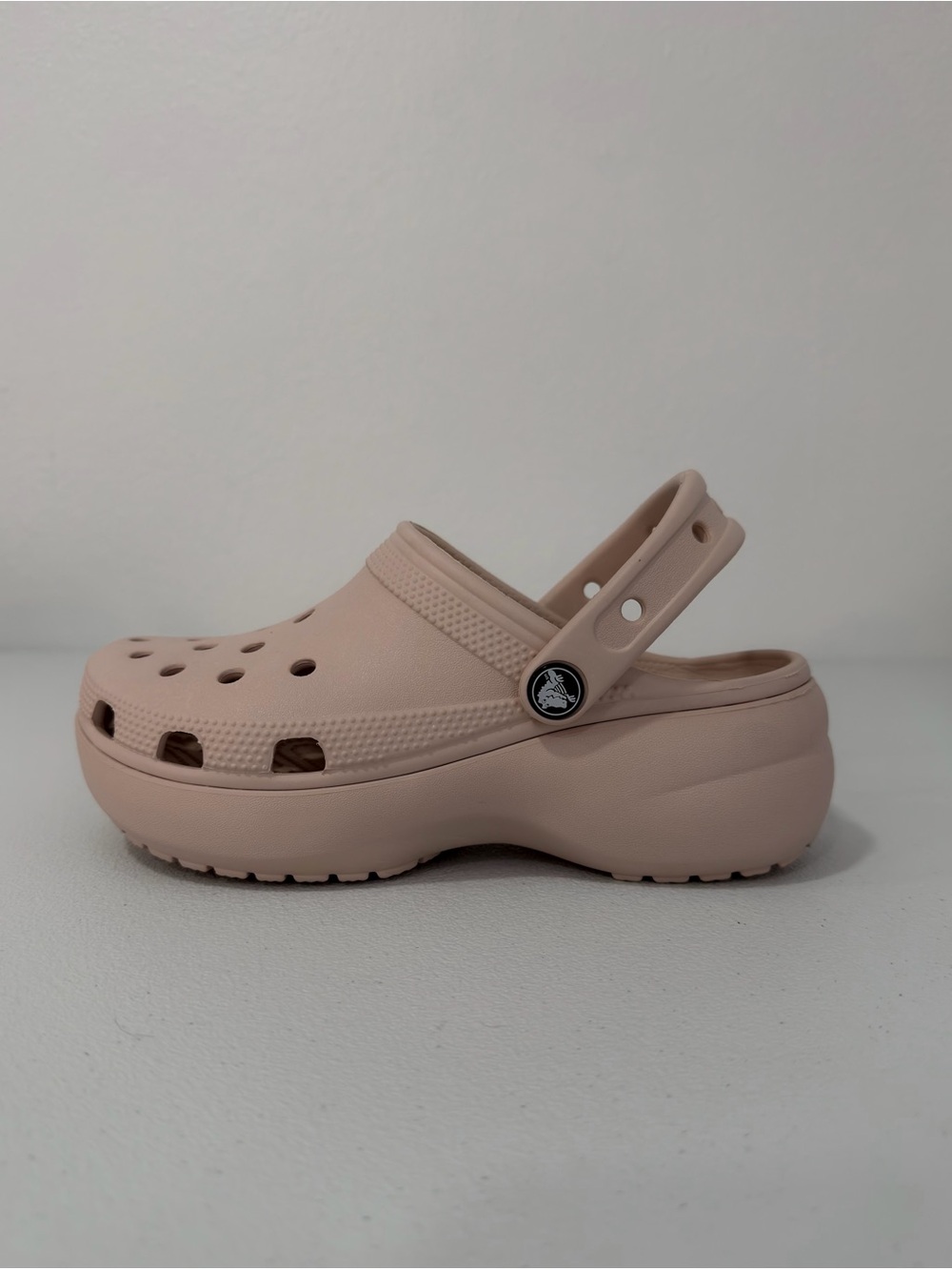 CROCS Platform Clog in Blush - Picture 2 of 6